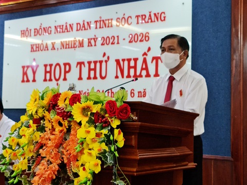 Ông Trần Văn Lâu tái đắc cử chủ tịch UBND tỉnh Sóc Trăng - Ảnh 1. Ông Trần Văn Lâu tái đắc cử chủ tịch UBND tỉnh Sóc Trăng - Ảnh 1.