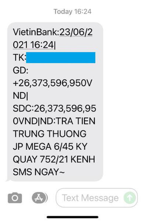 Thuê bao MobiFone trúng Jackpot qua kênh Vietlott SMS nhận giải trị giá gần 30 tỉ đồng - Ảnh 3. Thuê bao MobiFone trúng Jackpot qua kênh Vietlott SMS nhận giải trị giá gần 30 tỉ đồng - Ảnh 3.