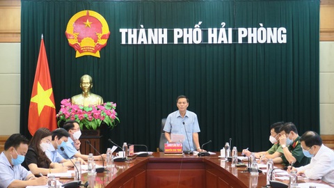 Chủ tịch Hải Phòng yêu cầu thực hiện giãn cách xã hội theo chỉ thị 16 toàn huyện Vĩnh Bảo - Ảnh 1. Chủ tịch Hải Phòng yêu cầu thực hiện giãn cách xã hội theo chỉ thị 16 toàn huyện Vĩnh Bảo - Ảnh 1.