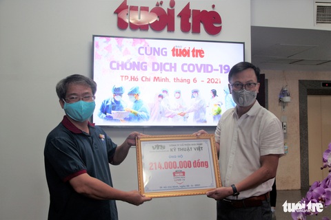 Công ty Giải pháp Kỹ thuật Việt ủng hộ 1 triệu yen Nhật để Cùng Tuổi Trẻ chống dịch COVID-19 - Ảnh 1. Công ty Giải pháp Kỹ thuật Việt ủng hộ 1 triệu yen Nhật để Cùng Tuổi Trẻ chống dịch COVID-19 - Ảnh 1.