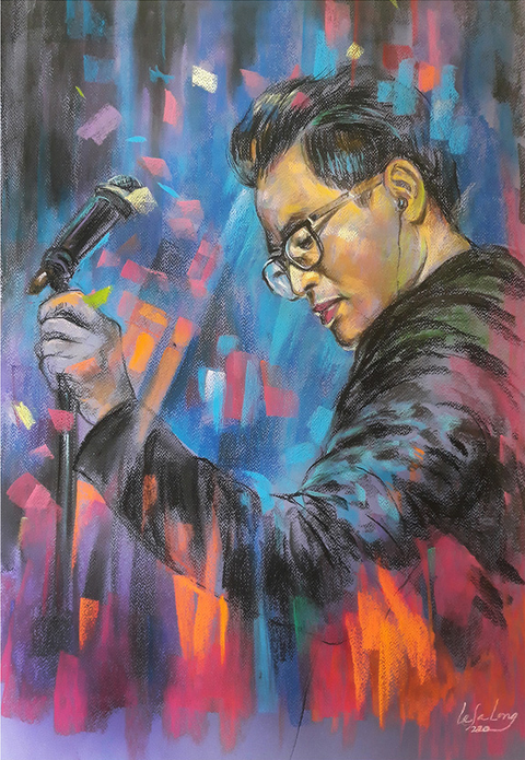 Sài Gòn bao dung, nghĩa hiệp những ngày giãn cách lên tranh vẽ - Ảnh 4. Sài Gòn bao dung, nghĩa hiệp những ngày giãn cách lên tranh vẽ - Ảnh 4.