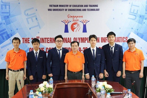Học sinh Việt Nam giành 4 huy chương bạc Olympic tin học quốc tế - Ảnh 1. Học sinh Việt Nam giành 4 huy chương bạc Olympic tin học quốc tế - Ảnh 1.