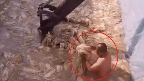 Video sốc một người đàn ông trần truồng làm kim chi, dân Hàn nghỉ ăn kim chi Trung Quốc - Ảnh 1. Video sốc một người đàn ông trần truồng làm kim chi, dân Hàn nghỉ ăn kim chi Trung Quốc - Ảnh 1.