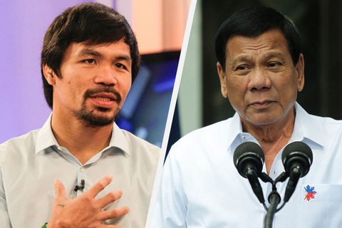 Ông Duterte thách võ sĩ quyền anh Pacquiao vạch mặt tham nhũng - Ảnh 1. Ông Duterte thách võ sĩ quyền anh Pacquiao vạch mặt tham nhũng - Ảnh 1.