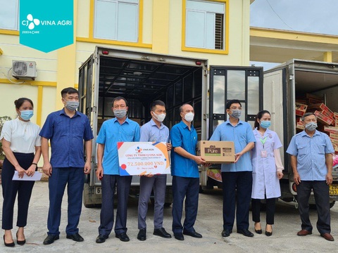 CJ Vina Agri ủng hộ 4 tỉ đồng vào Quỹ vắc xin phòng chống COVID-19 - Ảnh 3. CJ Vina Agri ủng hộ 4 tỉ đồng vào Quỹ vắc xin phòng chống COVID-19 - Ảnh 3.