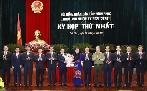 Bà Hoàng Thị Thúy Lan tái đắc cử chủ tịch HĐND tỉnh Vĩnh Phúc - Ảnh 1. Bà Hoàng Thị Thúy Lan tái đắc cử chủ tịch HĐND tỉnh Vĩnh Phúc - Ảnh 1.