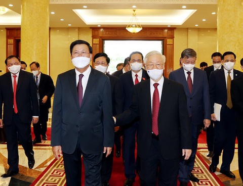 Vun đắp quan hệ đặc biệt Việt - Lào - Ảnh 1. Vun đắp quan hệ đặc biệt Việt - Lào - Ảnh 1.