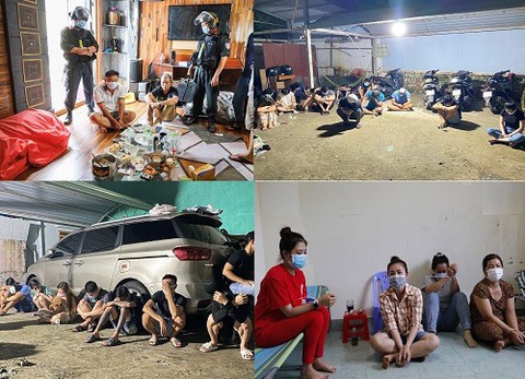 Phá ổ cờ bạc, ma túy lớn do Phương cối và Nghĩa cọp cầm đầu - Ảnh 2. Phá ổ cờ bạc, ma túy lớn do Phương cối và Nghĩa cọp cầm đầu - Ảnh 2.
