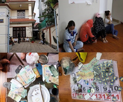 Phá ổ cờ bạc, ma túy lớn do Phương cối và Nghĩa cọp cầm đầu - Ảnh 3. Phá ổ cờ bạc, ma túy lớn do Phương cối và Nghĩa cọp cầm đầu - Ảnh 3.
