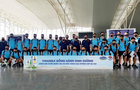 Vinamilk đồng hành cùng đội tuyển quốc gia tại vòng loại World Cup 2022 - Ảnh 4. Vinamilk đồng hành cùng đội tuyển quốc gia tại vòng loại World Cup 2022 - Ảnh 4.