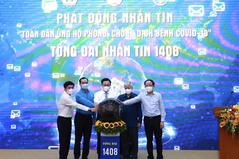 Nhắn tin để góp tiền chống COVID-19 - Ảnh 2. Nhắn tin để góp tiền chống COVID-19 - Ảnh 2.
