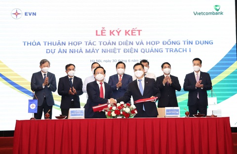 Cấp hợp đồng tín dụng 27.100 tỉ đồng cho dự án nhiệt điện Quảng Trạch 1 - Ảnh 1. Cấp hợp đồng tín dụng 27.100 tỉ đồng cho dự án nhiệt điện Quảng Trạch 1 - Ảnh 1.
