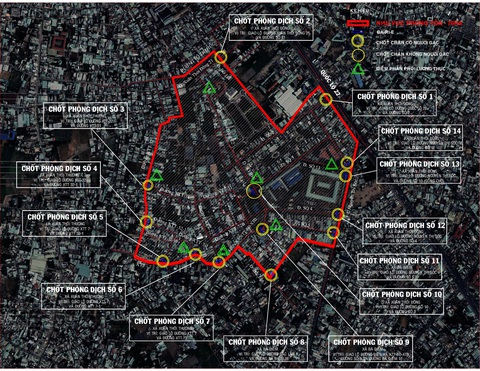 TP.HCM: Huyện Hóc Môn phong tỏa thêm 3 ấp từ 0h ngày 30-6 - Ảnh 1. TP.HCM: Huyện Hóc Môn phong tỏa thêm 3 ấp từ 0h ngày 30-6 - Ảnh 1.