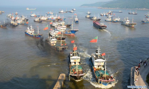 Trung Quốc tạm cấm tàu nước này bắt mực ở Thái Bình Dương, Đại Tây Dương - Ảnh 1. Trung Quốc tạm cấm tàu nước này bắt mực ở Thái Bình Dương, Đại Tây Dương - Ảnh 1.