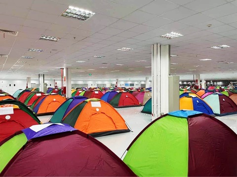 Mô hình phòng dịch sáng tạo: Làm việc và ăn ở tại chỗ - Ảnh 2. Mô hình phòng dịch sáng tạo: Làm việc và ăn ở tại chỗ - Ảnh 2.