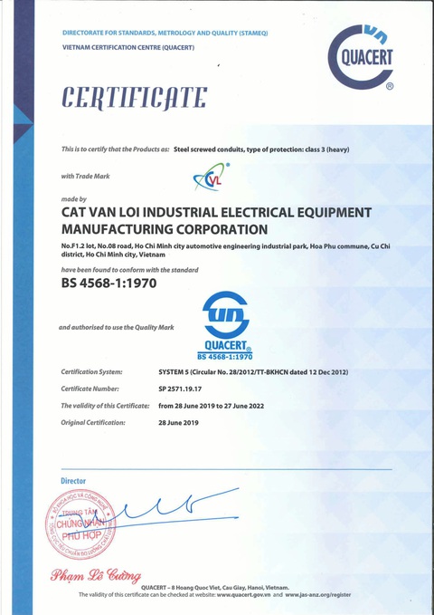 Ống thép luồn dây điện BS4568 CVL được nhiều công trình tin dùng - Ảnh 1. Ống thép luồn dây điện BS4568 CVL được nhiều công trình tin dùng - Ảnh 1.