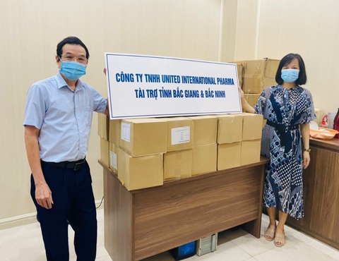 United International Pharma cùng Bắc Ninh, Bắc Giang chống dịch COVID-19 - Ảnh 1. United International Pharma cùng Bắc Ninh, Bắc Giang chống dịch COVID-19 - Ảnh 1.