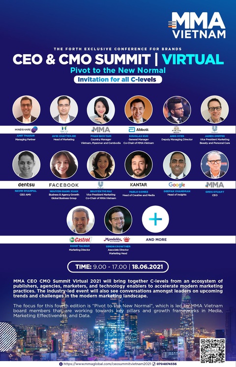 Điểm qua dàn diễn giả cực chất tại sự kiện MMA CEO & CMO Summit 2021 - Ảnh 2. Điểm qua dàn diễn giả cực chất tại sự kiện MMA CEO & CMO Summit 2021 - Ảnh 2.