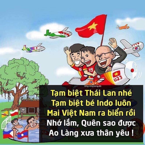 Thắng Indonesia, CĐV Việt Nam cà khịa: Các chú lo đá vào chân, còn các anh chỉ đá... vào lưới - Ảnh 4. Thắng Indonesia, CĐV Việt Nam cà khịa: Các chú lo đá vào chân, còn các anh chỉ đá... vào lưới - Ảnh 4.