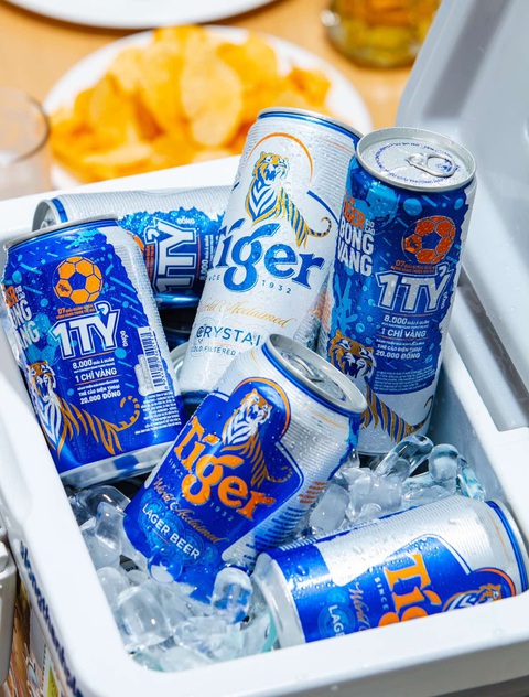 Tiger beer mang đến cơ hội trúng 07 quả bóng vàng và 8.000 huy chương vàng - Ảnh 1. Tiger beer mang đến cơ hội trúng 07 quả bóng vàng và 8.000 huy chương vàng - Ảnh 1.