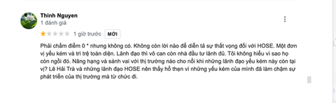 Sàn HoSE gánh bão đánh giá 1 sao, nhà đầu tư tố lãnh đạo trốn trách nhiệm - Ảnh 4. Sàn HoSE gánh bão đánh giá 1 sao, nhà đầu tư tố lãnh đạo trốn trách nhiệm - Ảnh 4.