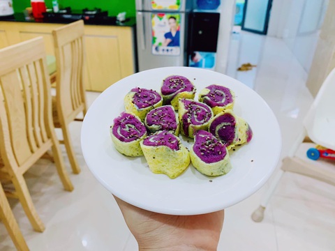 Dân mạng thỏa sức sáng tạo với các món từ khoai lang tím - Ảnh 1. Dân mạng thỏa sức sáng tạo với các món từ khoai lang tím - Ảnh 1.