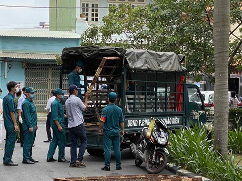 TP Thủ Đức: Khoanh vùng một lô chung cư Bộ Công an do liên quan ca dương tính - Ảnh 1. TP Thủ Đức: Khoanh vùng một lô chung cư Bộ Công an do liên quan ca dương tính - Ảnh 1.