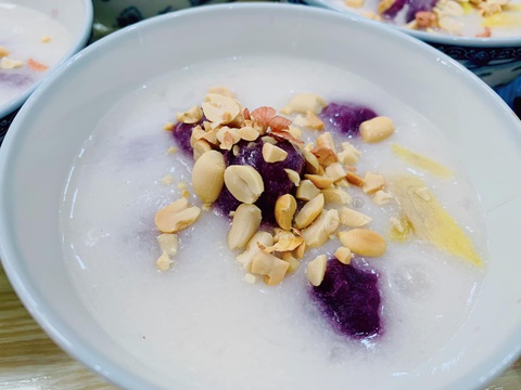 Dân mạng thỏa sức sáng tạo với các món từ khoai lang tím - Ảnh 6. Dân mạng thỏa sức sáng tạo với các món từ khoai lang tím - Ảnh 6.