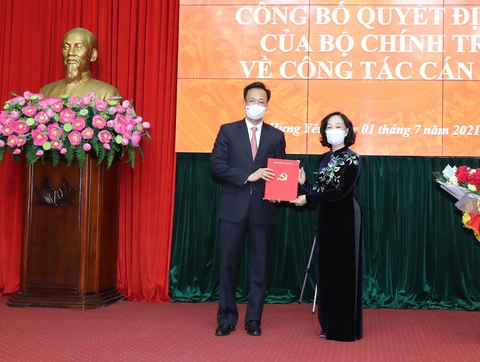 Phó trưởng Ban Kinh tế trung ương làm bí thư tỉnh Hưng Yên - Ảnh 1. Phó trưởng Ban Kinh tế trung ương làm bí thư tỉnh Hưng Yên - Ảnh 1.