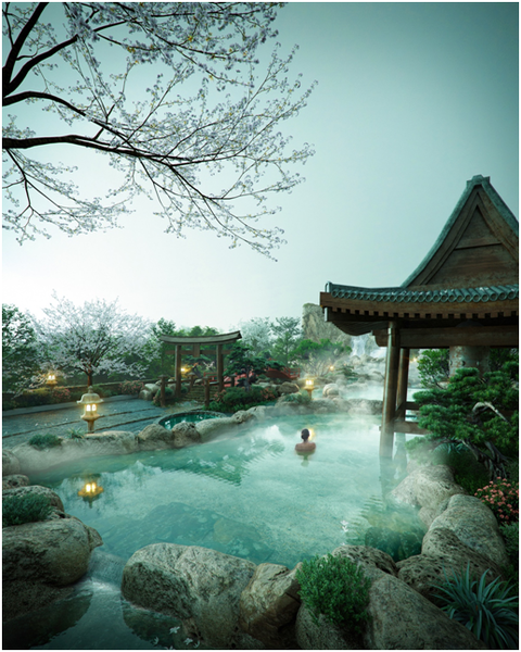 Ecopark và Nomura xây dựng tổ hợp khoáng nóng trong lòng đô thị - Ảnh 2. Ecopark và Nomura xây dựng tổ hợp khoáng nóng trong lòng đô thị - Ảnh 2.