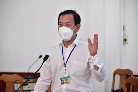 Bí thư Thành ủy TP.HCM gặp gỡ các chuyên gia, nhà khoa học cùng bàn cách chống dịch COVID-19 - Ảnh 3. Bí thư Thành ủy TP.HCM gặp gỡ các chuyên gia, nhà khoa học cùng bàn cách chống dịch COVID-19 - Ảnh 3.