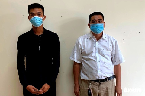 Khởi tố nghi phạm dùng cuốc tấn công phóng viên - Ảnh 1. Khởi tố nghi phạm dùng cuốc tấn công phóng viên - Ảnh 1.