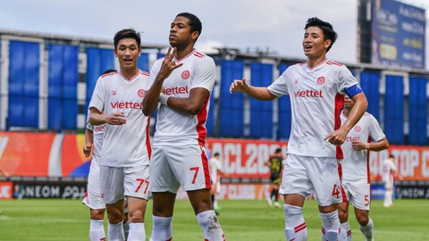 Viettel chia tay AFC Champions League bằng chiến thắng sát nút trước Kaya FC - Ảnh 1. Viettel chia tay AFC Champions League bằng chiến thắng sát nút trước Kaya FC - Ảnh 1.