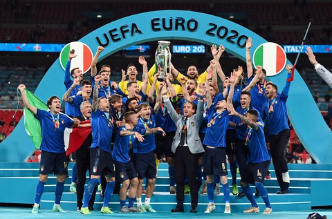 Đánh bại Anh trên chấm luân lưu, Ý vô địch Euro 2020 - Ảnh 1. Đánh bại Anh trên chấm luân lưu, Ý vô địch Euro 2020 - Ảnh 1.
