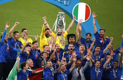 Những khoảnh khắc định đoạt trận chung kết Euro 2020 - Ảnh 24. Những khoảnh khắc định đoạt trận chung kết Euro 2020 - Ảnh 24.