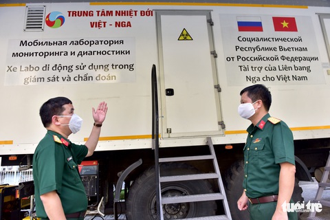 Siêu xe xét nghiệm lưu động vượt 1.700km vào hỗ trợ TP.HCM - Ảnh 2. Siêu xe xét nghiệm lưu động vượt 1.700km vào hỗ trợ TP.HCM - Ảnh 2.