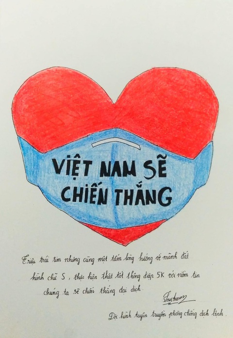 Việt Nam cố lên qua những thông điệp từ người trẻ - Ảnh 4. Việt Nam cố lên qua những thông điệp từ người trẻ - Ảnh 4.