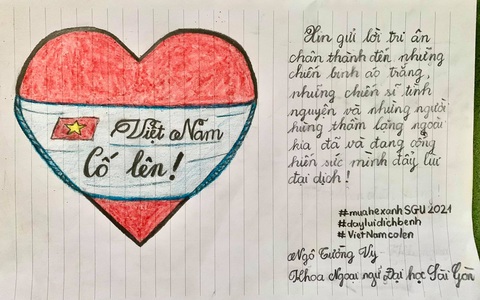 Việt Nam cố lên qua những thông điệp từ người trẻ - Ảnh 2. Việt Nam cố lên qua những thông điệp từ người trẻ - Ảnh 2.