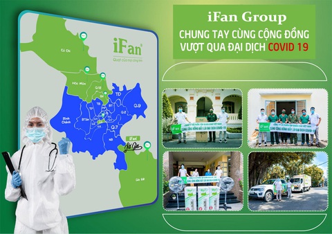 Tập đoàn IFAN chung tay cùng cộng đồng vượt qua đại dịch COVID-19 - Ảnh 1. Tập đoàn IFAN chung tay cùng cộng đồng vượt qua đại dịch COVID-19 - Ảnh 1.
