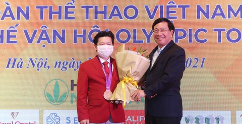 Đoàn thể thao Việt Nam xuất quân tham dự Olympic Tokyo 2020 - Ảnh 2. Đoàn thể thao Việt Nam xuất quân tham dự Olympic Tokyo 2020 - Ảnh 2.