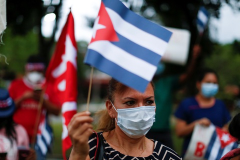 Cuba xác nhận có người chết trong các vụ gây rối - Ảnh 1. Cuba xác nhận có người chết trong các vụ gây rối - Ảnh 1.