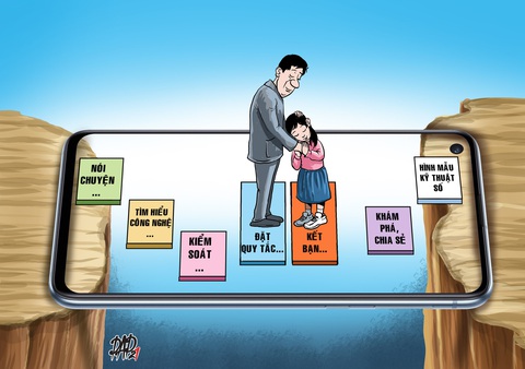 Cùng con vào thời đại số: Kế hoạch số cho gia đình - Ảnh 1. Cùng con vào thời đại số: Kế hoạch số cho gia đình - Ảnh 1.