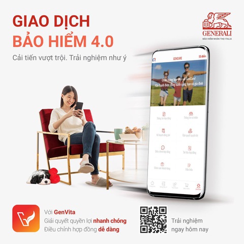 Generali giải quyết quyền lợi bảo hiểm hoàn toàn không giấy - Ảnh 2. Generali giải quyết quyền lợi bảo hiểm hoàn toàn không giấy - Ảnh 2.