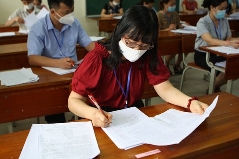 Chấm thi tốt nghiệp THPT: Giám khảo lo đáp án đóng, bộ nói hướng dẫn chấm mở - Ảnh 2. Chấm thi tốt nghiệp THPT: Giám khảo lo đáp án đóng, bộ nói hướng dẫn chấm mở - Ảnh 2.