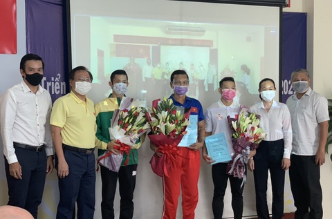 HLV, VĐV TP.HCM nhận “doping tinh thần” trước thềm Olympic Tokyo - Ảnh 2. HLV, VĐV TP.HCM nhận “doping tinh thần” trước thềm Olympic Tokyo - Ảnh 2.