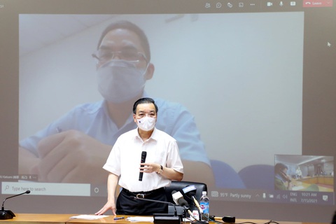 Chủ tịch Hà Nội: Phân luồng người từ TP.HCM về là chốt phòng dịch quan trọng - Ảnh 2. Chủ tịch Hà Nội: Phân luồng người từ TP.HCM về là chốt phòng dịch quan trọng - Ảnh 2.