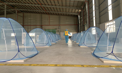 Nhiều doanh nghiệp ‘3 tại chỗ’ cần hỗ trợ mặt bằng, cung ứng lương thực - Ảnh 1. Nhiều doanh nghiệp ‘3 tại chỗ’ cần hỗ trợ mặt bằng, cung ứng lương thực - Ảnh 1.