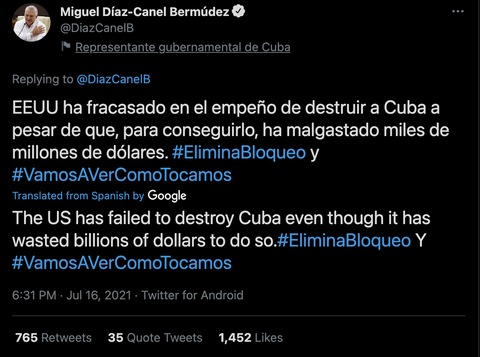 Chủ tịch Cuba nói Mỹ ‘thất bại trong nỗ lực tiêu diệt Cuba’ - Ảnh 2. Chủ tịch Cuba nói Mỹ ‘thất bại trong nỗ lực tiêu diệt Cuba’ - Ảnh 2.
