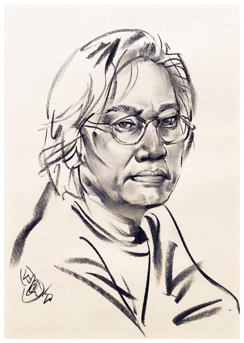 Nhà thơ, họa sĩ Lê Thánh Thư đã thôi đợi chờ - Ảnh 2. Nhà thơ, họa sĩ Lê Thánh Thư đã thôi đợi chờ - Ảnh 2.