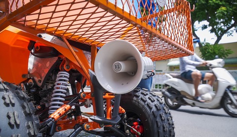 Chế tạo xe chống dịch mang thực phẩm đến với người dân phong tỏa - Ảnh 4. Chế tạo xe chống dịch mang thực phẩm đến với người dân phong tỏa - Ảnh 4.